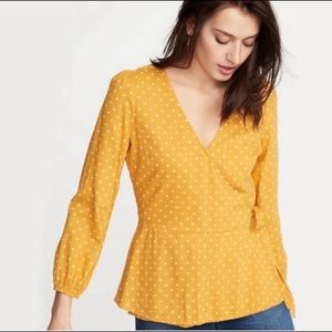 Old Navy Wrap Blouse